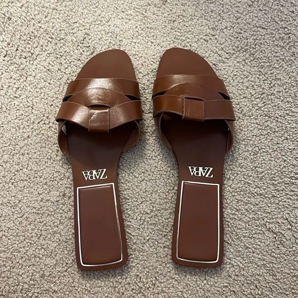 Zara Shoes - Brown Zara Sandals